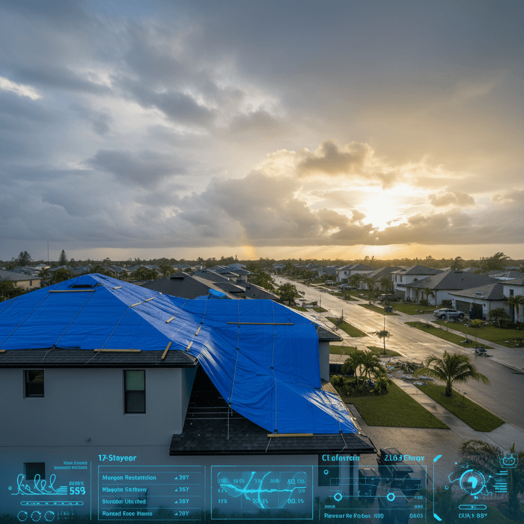 Tarp Your Roof After a Florida Storm: A Homeowner's Guide
