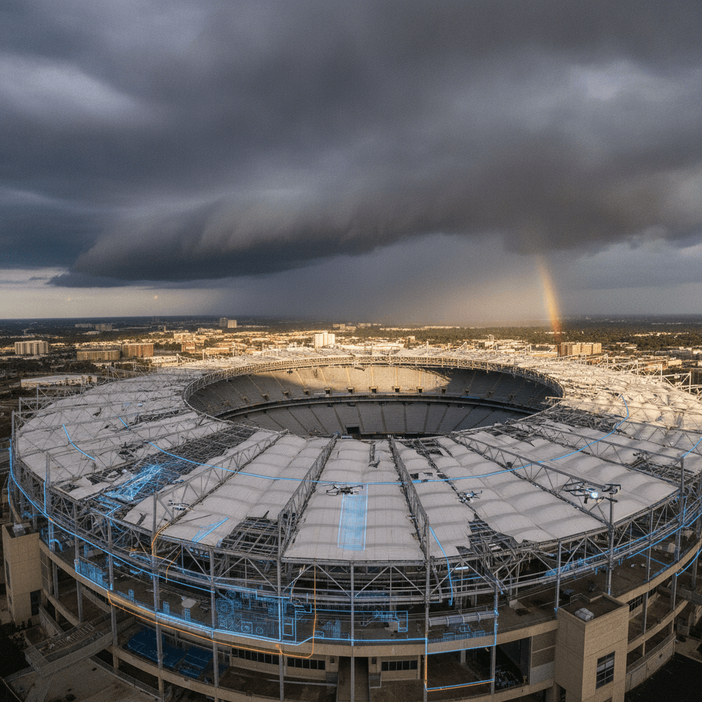 Hurricane Milton Batters Tropicana Field Roof: Your Florida Roof After a Storm